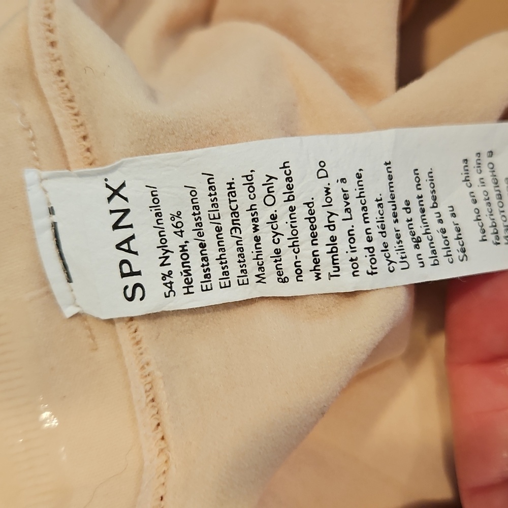 SPANX Higher Power High Waisted Shaper Short,Soft Nude ,1X - Picture 10 of 12